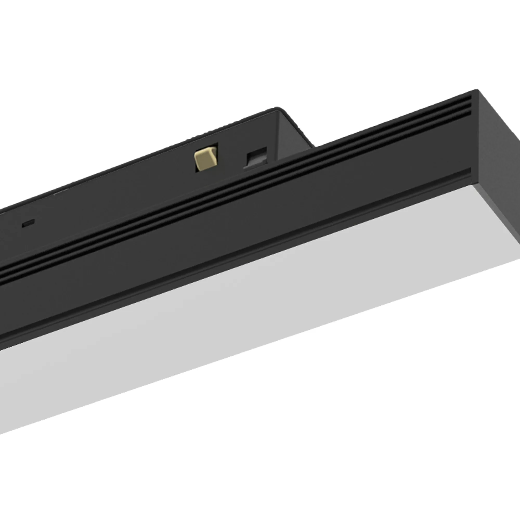 Magneto Linear Light Diffuser 8W LED 3000K Black M8318  Mantra Fusion Magneto 48V Black
